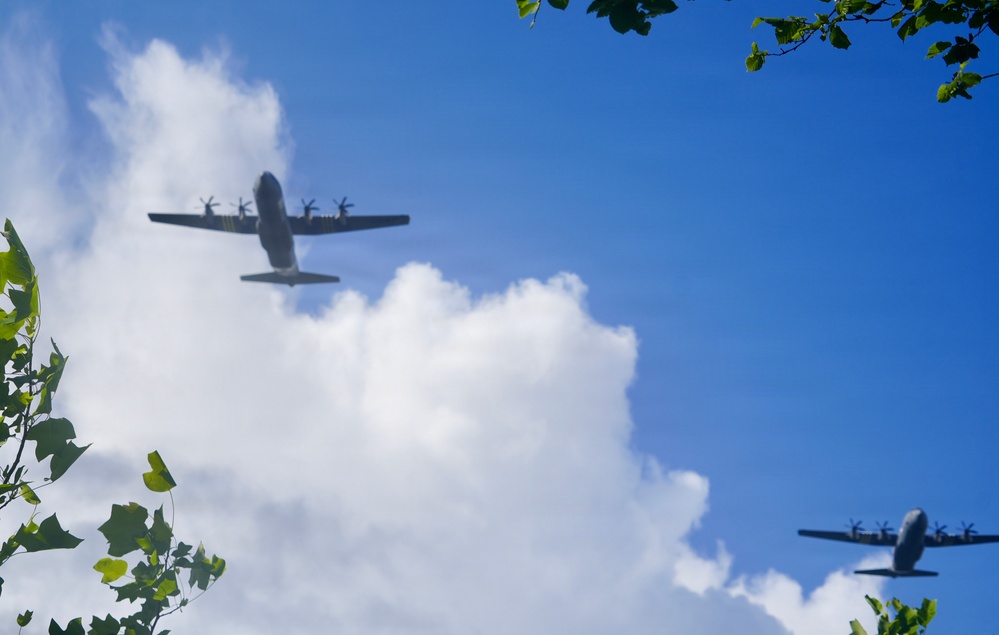 101st Airborne Division Honors Fallen Paratroopers at C-47 Memorial Garden in Picauville
