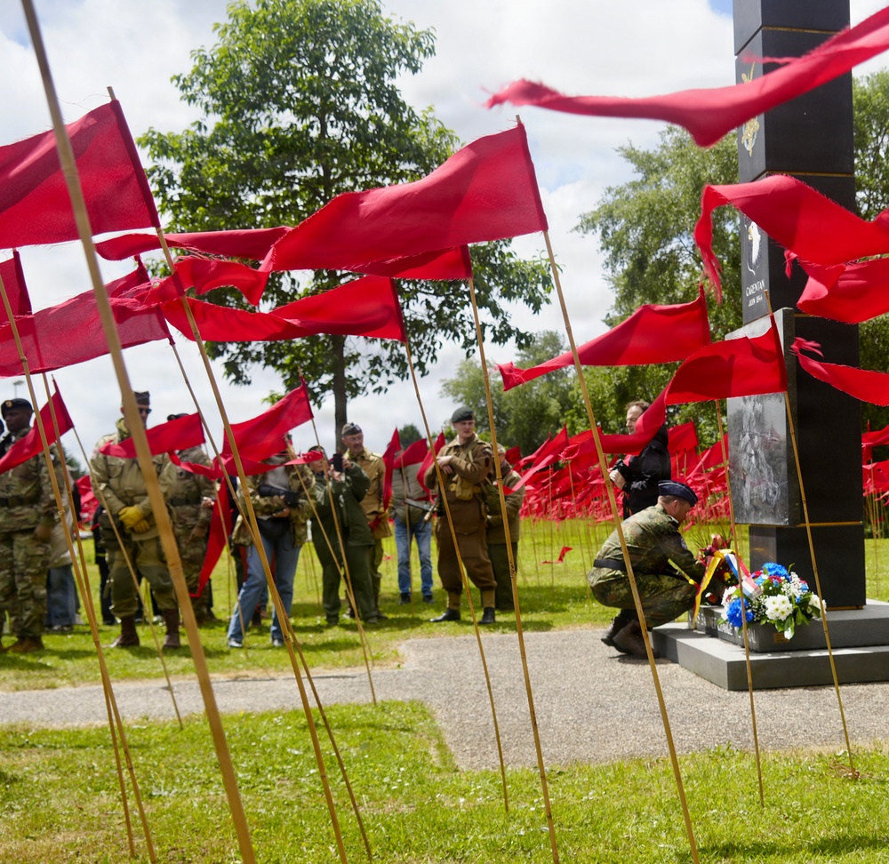 101st Airborne Division Commemorates Historic Bayonet Charge at Cole Monument
