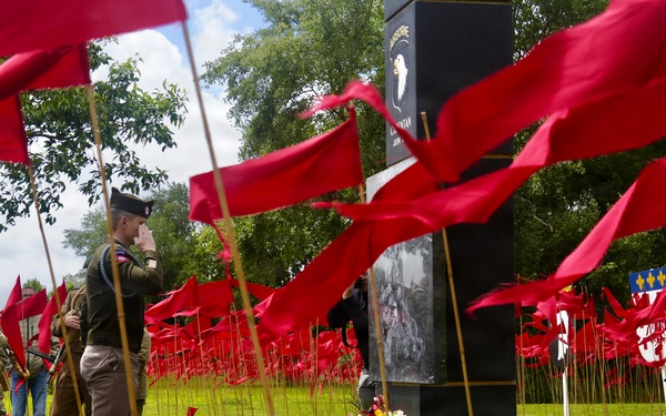101st Airborne Division Commemorates Historic Bayonet Charge at Cole Monument