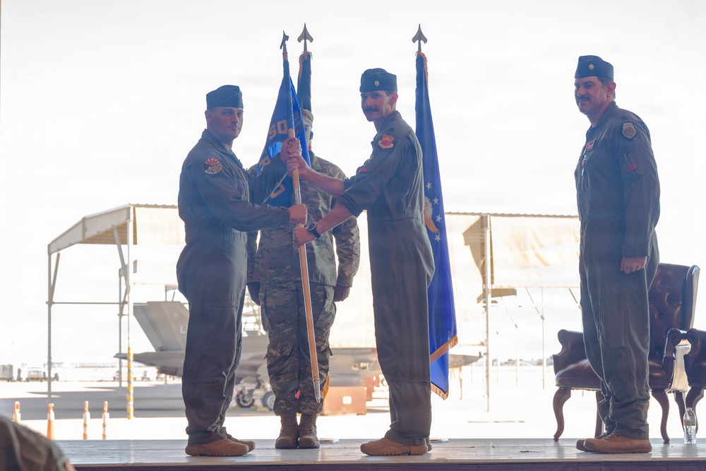 63rd Fighter Squadron Change of Command