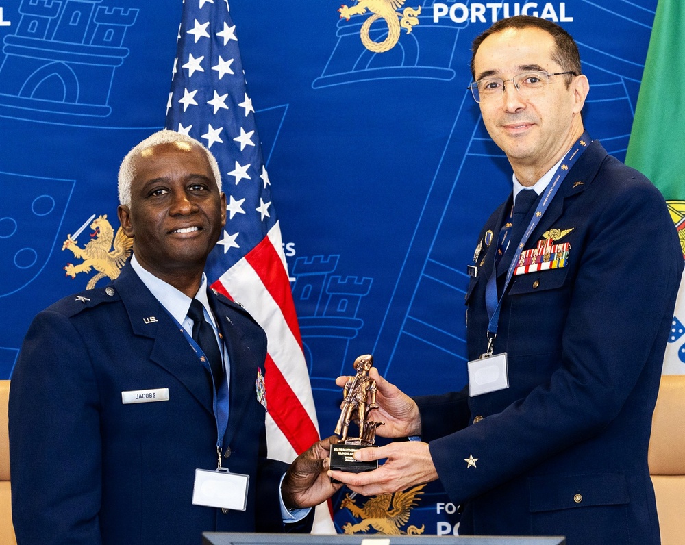 Illinois National Guard Senior Leaders Plan Future Training with Portuguese Military in Lisbon