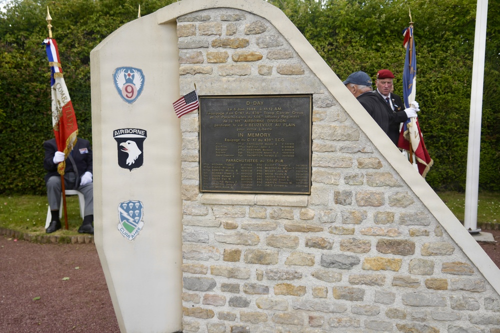 Currahee Legacy Honored at 101st Airborne Division Memorial Ceremony in Sainte-Mère-Église