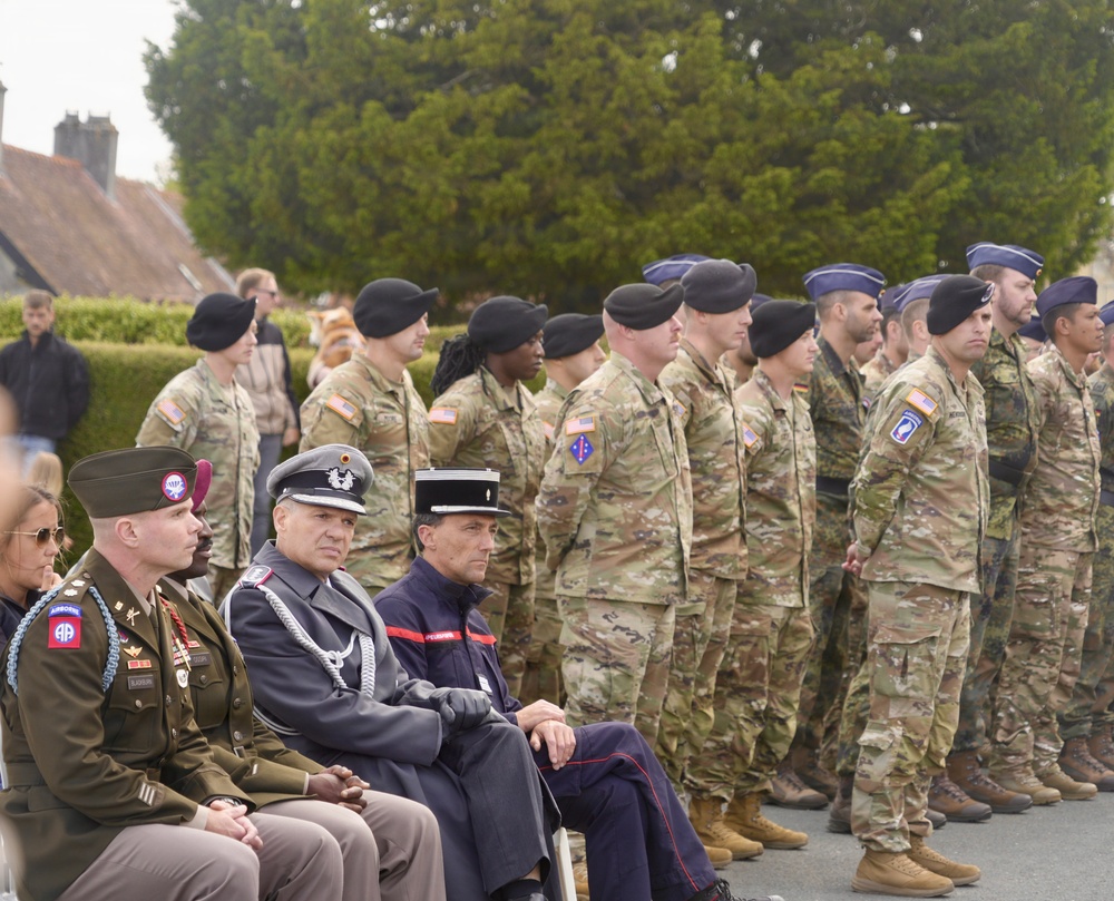 Currahee Legacy Honored at 101st Airborne Division Memorial Ceremony in Sainte-Mère-Église