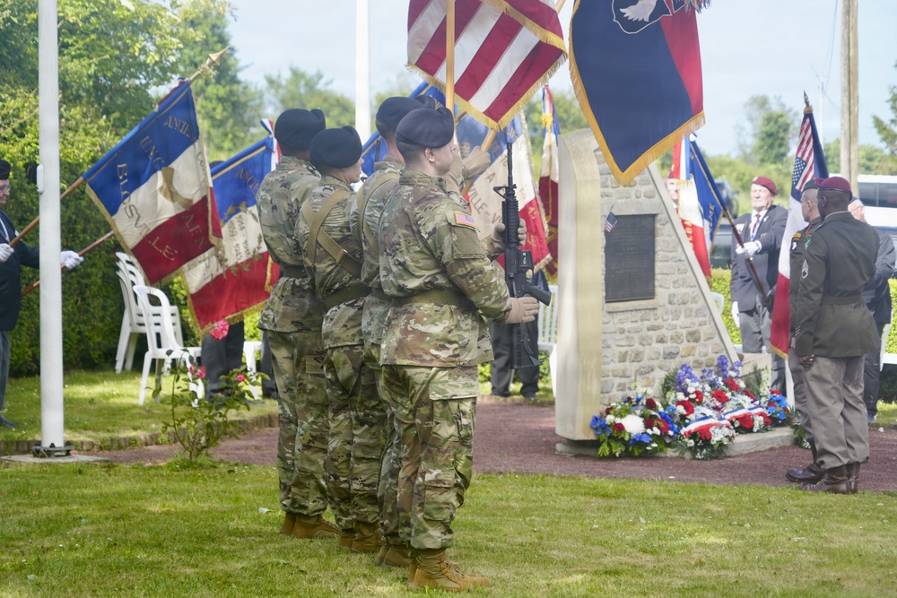 Currahee Legacy Honored at 101st Airborne Division Memorial Ceremony in Sainte-Mère-Église