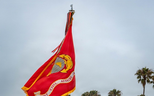 1st Civil Affairs Group Change of Command