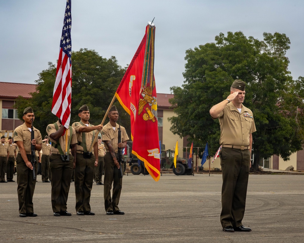 1st Civil Affairs Group Change of Command