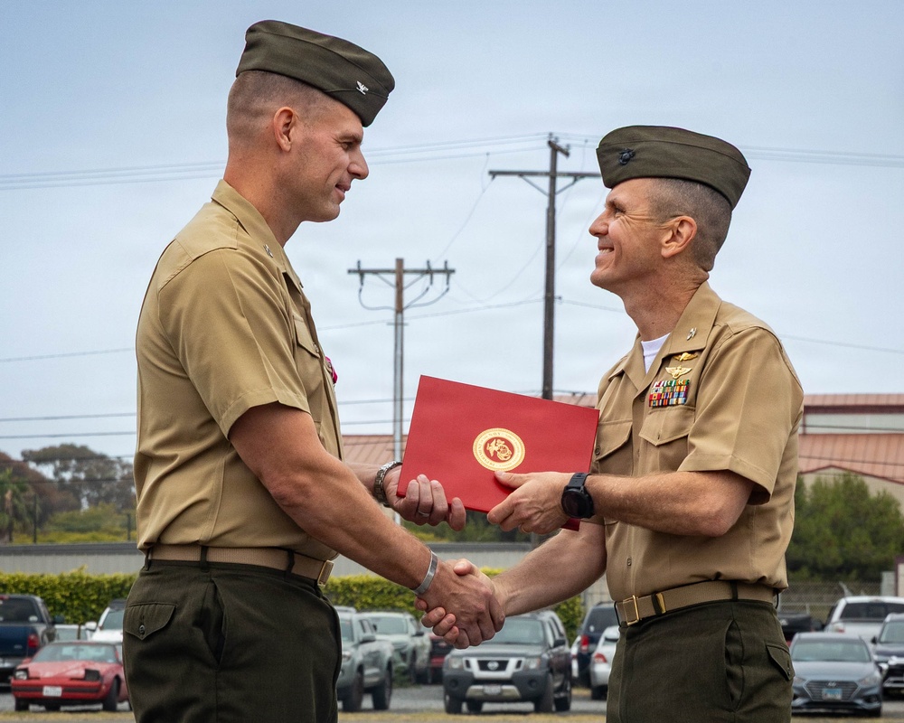 1st Civil Affairs Group Change of Command
