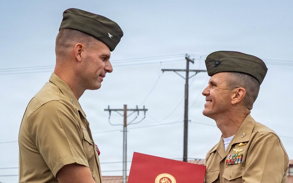 1st Civil Affairs Group Change of Command