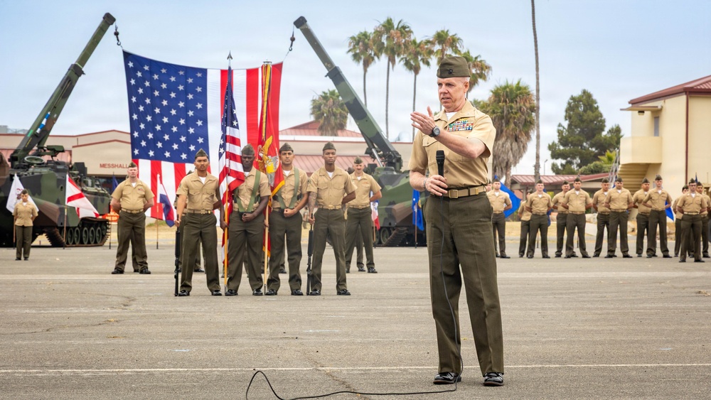 1st Civil Affairs Group Change of Command