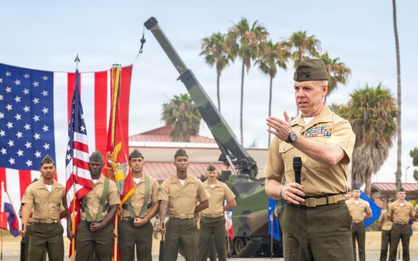 1st Civil Affairs Group Change of Command