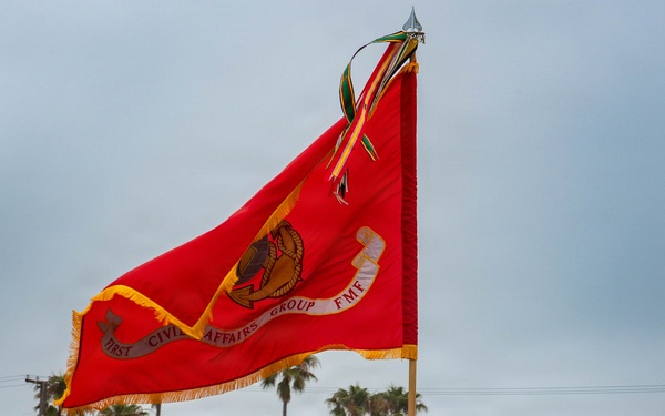 1st Civil Affairs Group Change of Command