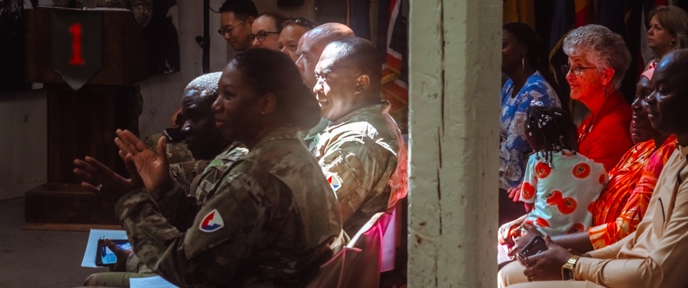 923rd Contracting Battalion Change of Command Ceremony