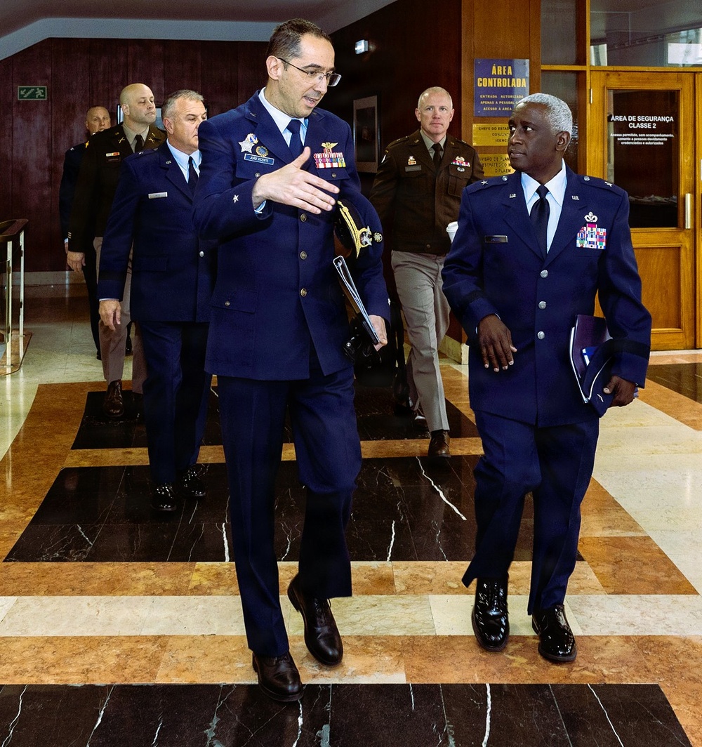 Illinois National Guard Senior Leaders Plan Future Training with Portuguese Military in Lisbon