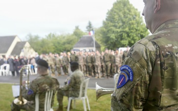 Currahee Legacy Honored at 101st Airborne Division Memorial Ceremony in Sainte-Mère-Église