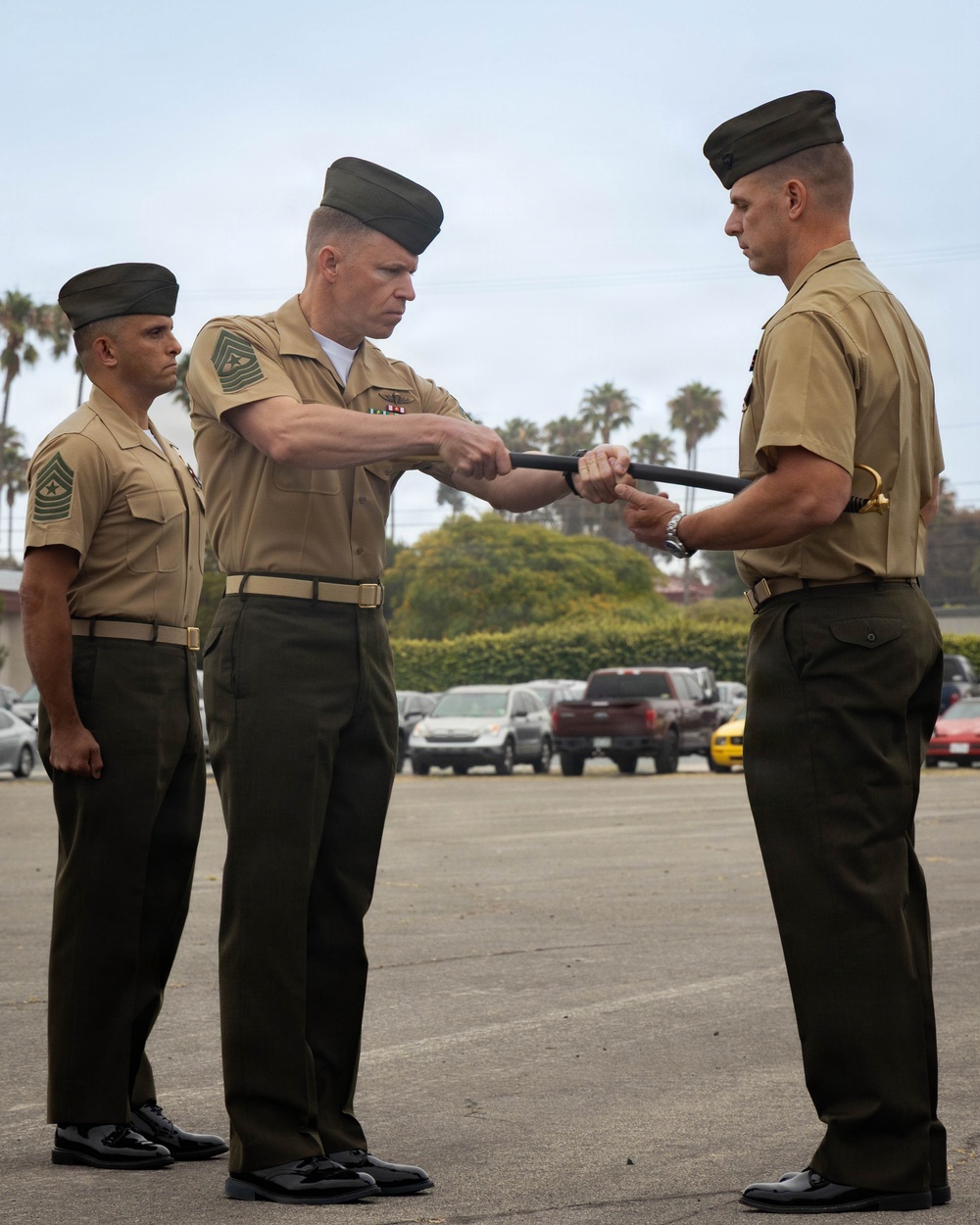 1st Civil Affairs Group Relief and Appointment