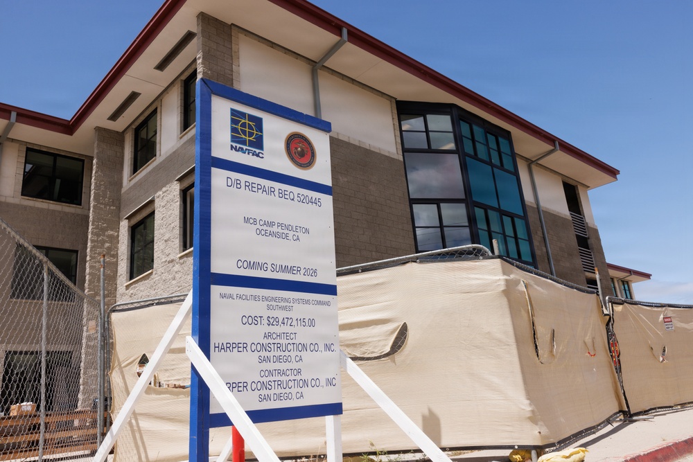 MCB Camp Pendleton Barracks Renovations