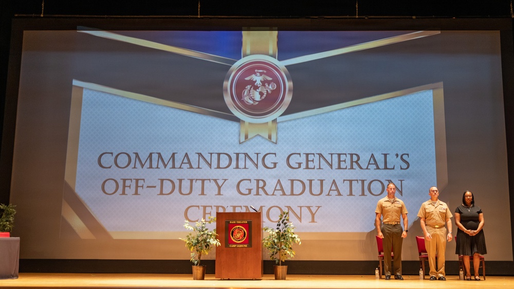 2026 Commanding General's Off Duty Voluntary Education Ceremony