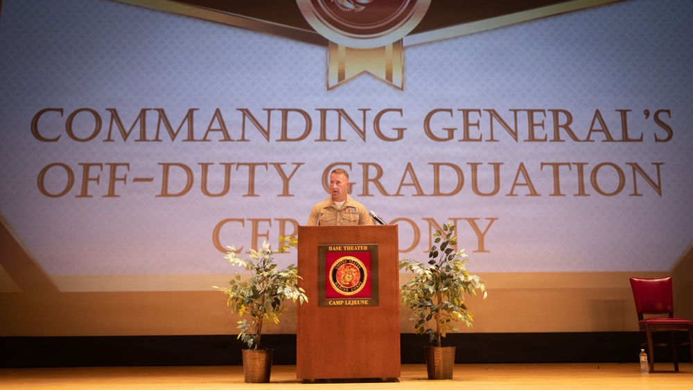 2026 Commanding General's Off Duty Voluntary Education Ceremony