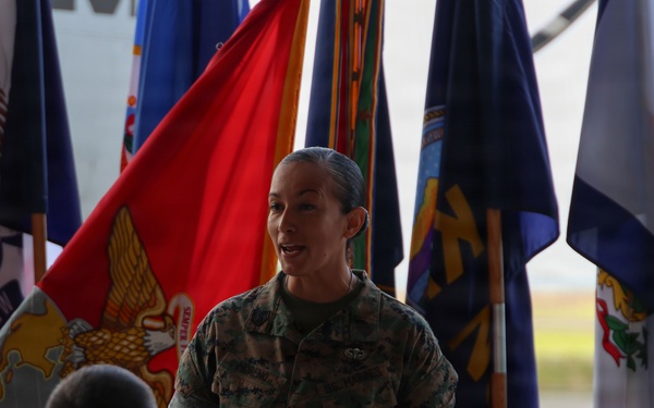 VMGR-153 Relief and Appointment ceremony