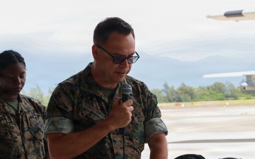 VMGR-153 holds relief and appointment ceremony