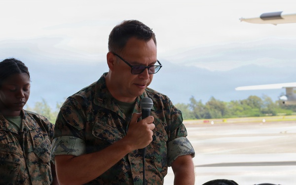 VMGR-153 Relief and Appointment ceremony
