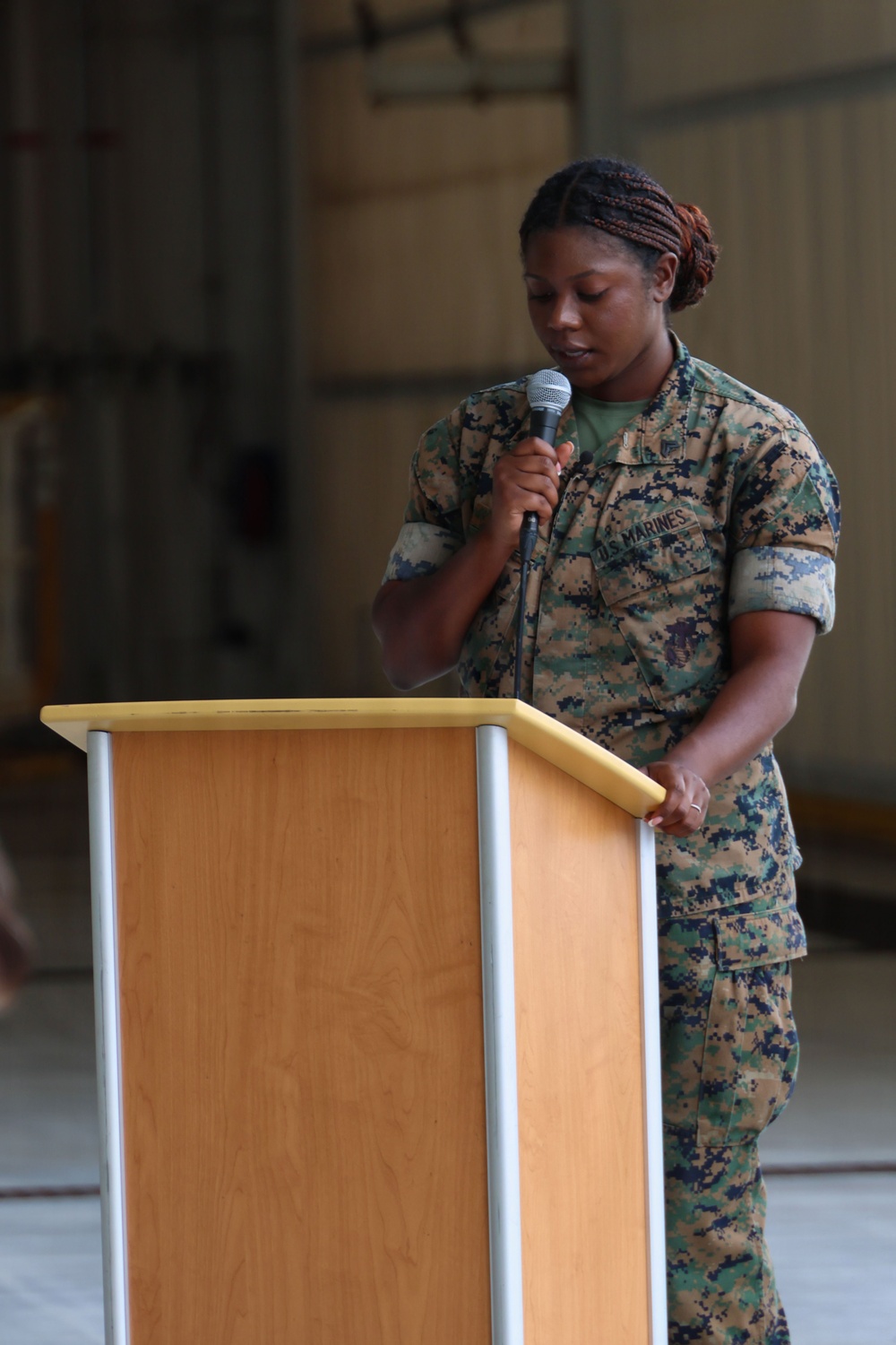 VMGR-153 Relief and Appointment ceremony