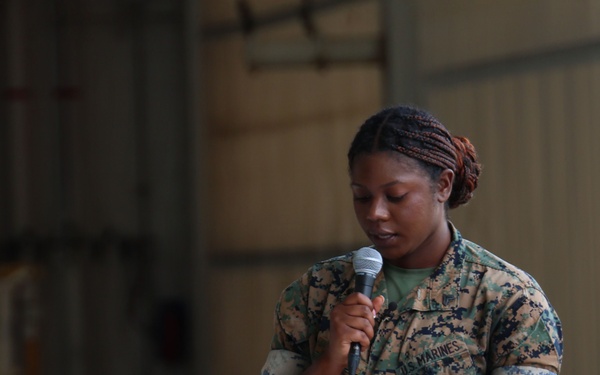 VMGR-153 Relief and Appointment ceremony