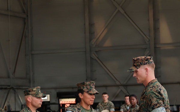 VMGR-153 Relief and Appointment ceremony