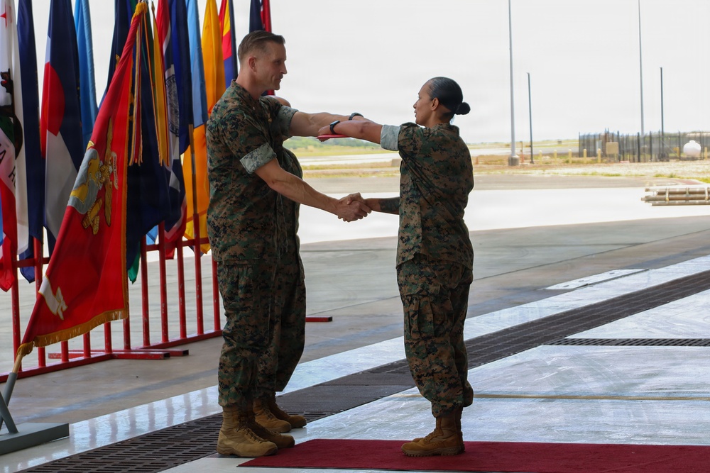 VMGR-153 Relief and Appointment ceremony