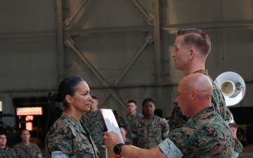 VMGR-153 Relief and Appointment ceremony