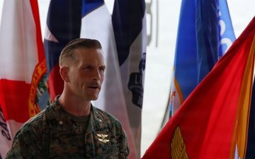 VMGR-153 holds relief and appointment ceremony