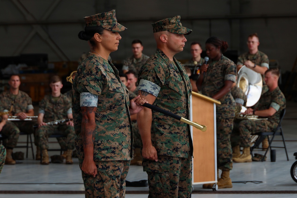 VMGR-153 Relief and Appointment ceremony