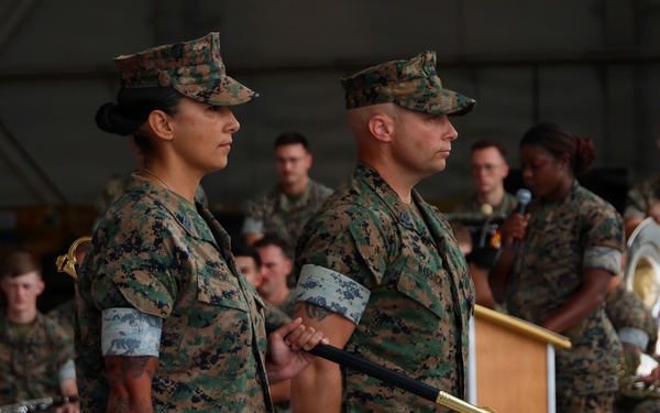 VMGR-153 Relief and Appointment ceremony
