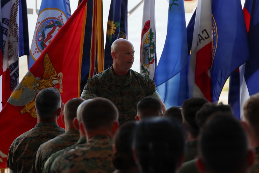 VMGR-153 Relief and Appointment ceremony