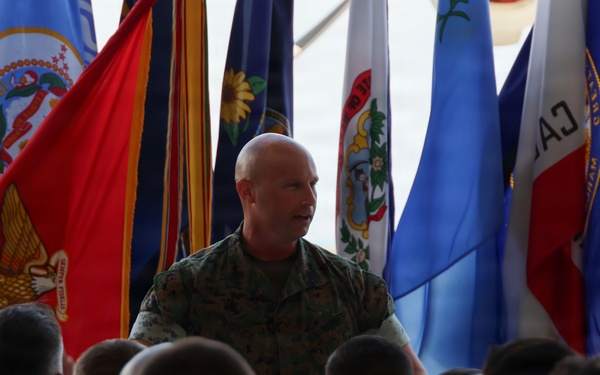 VMGR-153 Relief and Appointment ceremony