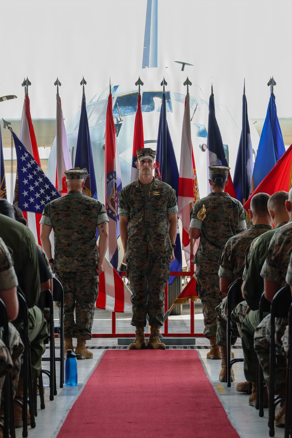 VMGR-153 Relief and Appointment ceremony