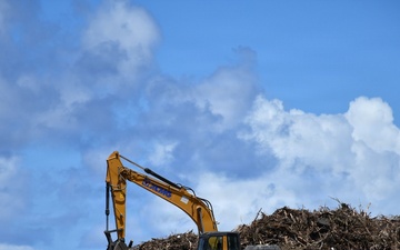 Debris Processing Supports Sinlaku Recovery in Saipan
