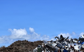 Debris Processing Supports Sinlaku Recovery in Saipan