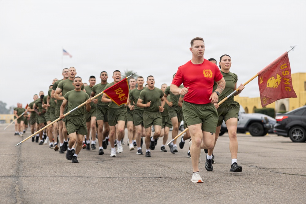 Charlie Company Motivational Run