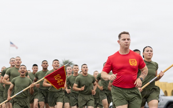 Charlie Company Motivational Run