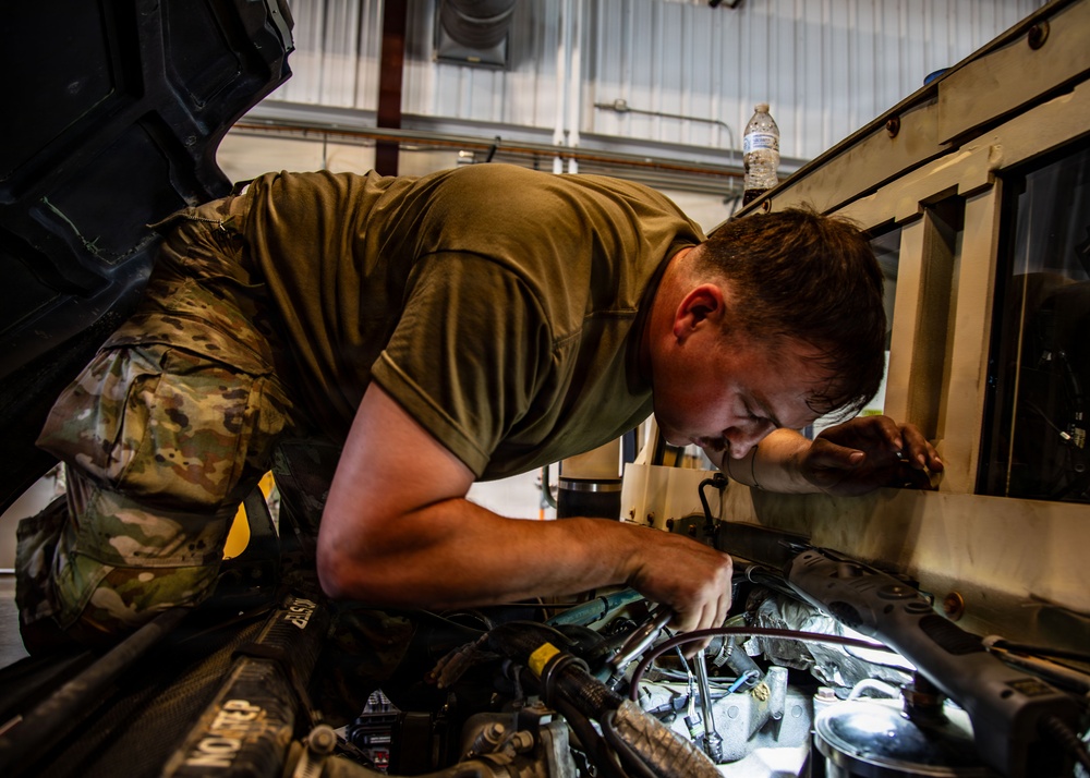 Combined Support Maintenance Shop TAG Visit Brig. Gen Chad Bridges