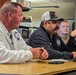 Camp Guernsey Fire Department discuss resource coordination