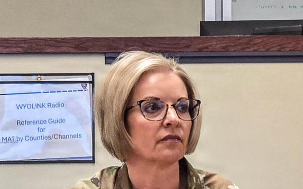 Brig. Gen. Mulberry participates in wildfire preparedness exercise