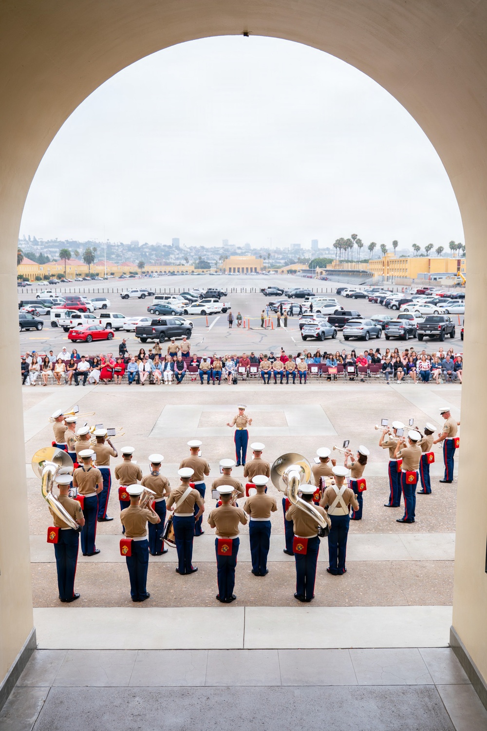 Morning Colors and Charlie Company Graduation
