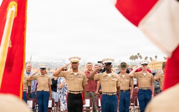 Morning Colors and Charlie Company Graduation