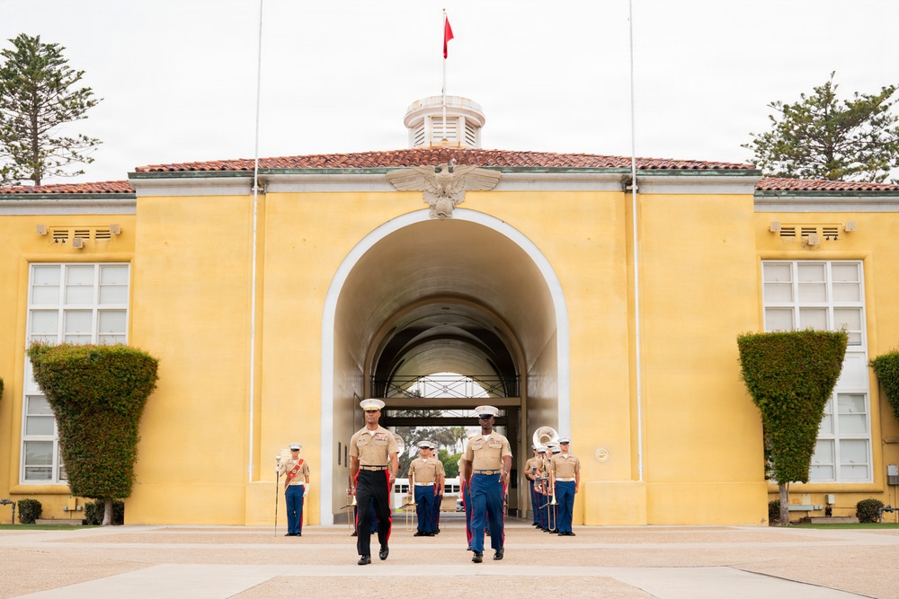 Morning Colors and Charlie Company Graduation