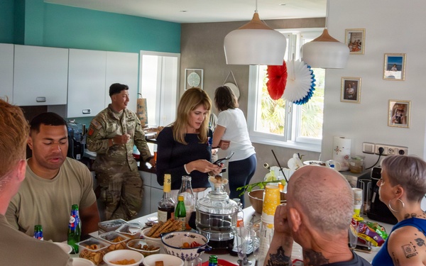 Normandy families nourish connections with U.S. service members around the table