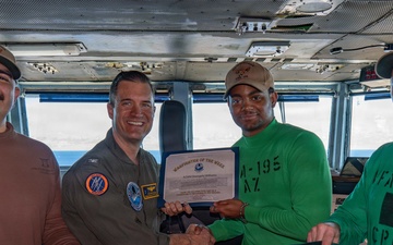 Atlanta Native Honored as Warfighter of the Week aboard USS George Washington
