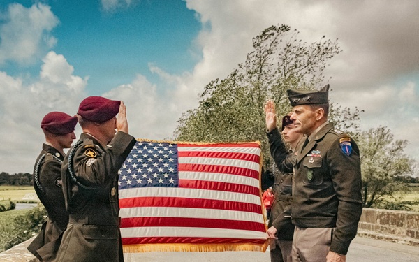 D-Day82: Reenlistment Ceremony
