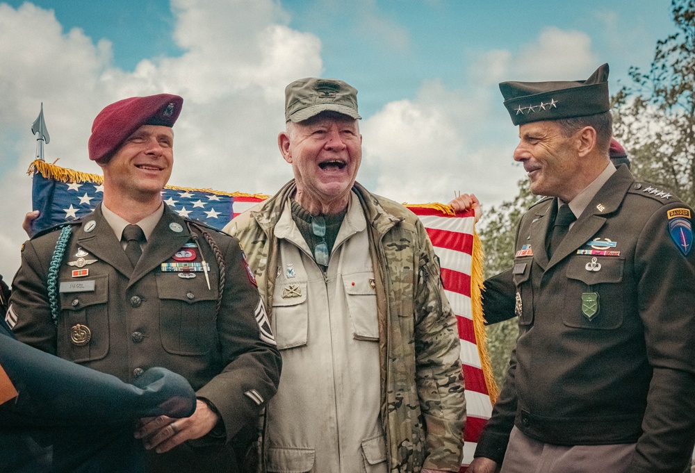 D-Day82: Reenlistment Ceremony